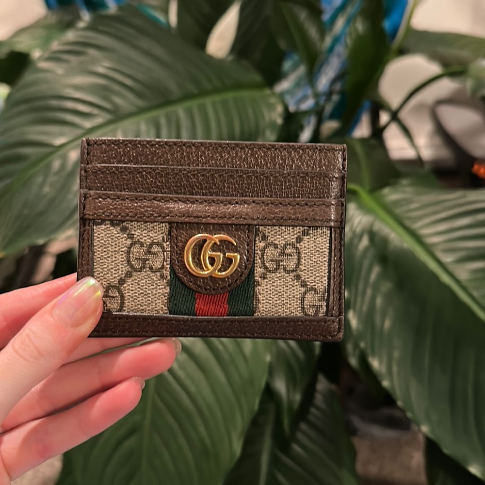 Gucci Ophidia GG card case